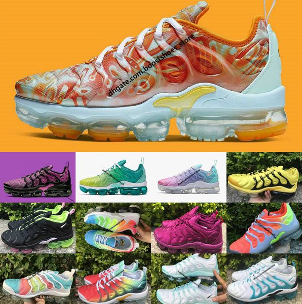 

wholesale 2020 new women tn shoes original new designs fashion breathable tn plus tn chaussures requin red sports trainers shoes 36-40, Black
