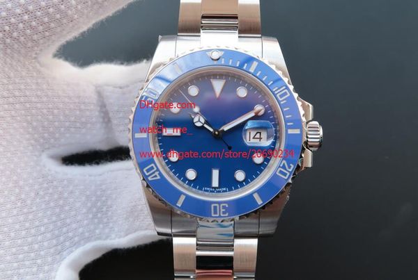 

factory supplier men's sport sapphire automatic 116619lb 40mm blue ceramic bezel dial luminous mens men's watch watches, Slivery;brown