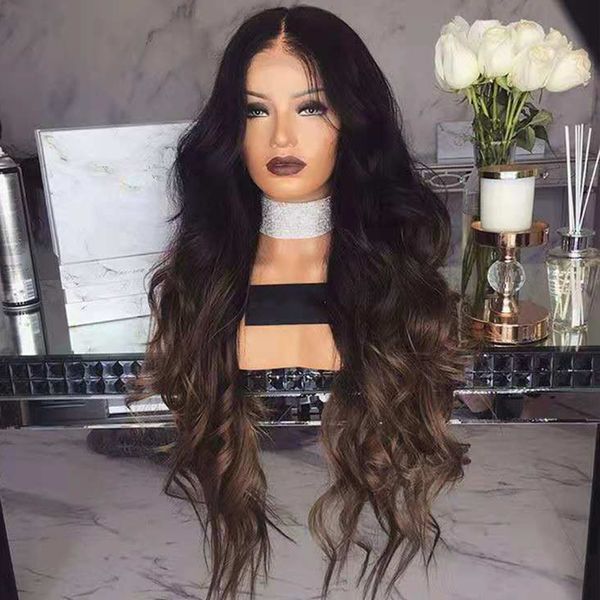 2019 Christmas Gift Realistic Wigs For Women Long Black Curly