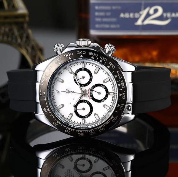 

весна 2020 новые высококачественные часы, 6-контактный кварцевые многофункциональные часы со спортом и отдыхом, Slivery;brown