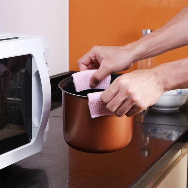 

vp kitchen silicone heat insulation mitt glove casserole ear pan holder resistant clamp plate clip bowl oven grip finger gloves