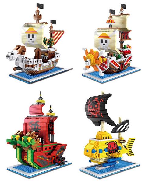 

1680pcs small building blocks toys compatible legoe caribbeans revenge ship pirates gift for girls boys children diy toys gifts