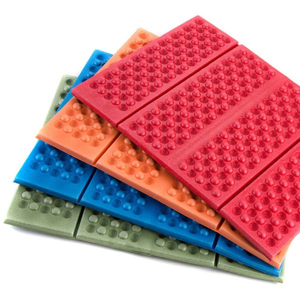 

random color folding cushion outdoor chair ultralight camping chair foldable outdoor seat foam cushion portable waterproof w1