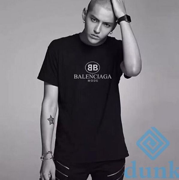 

luxury mens designer t shirts summer t shirt crane printing designer t shirt hip hop fashion men women short sleeve tees size s-xxl, White