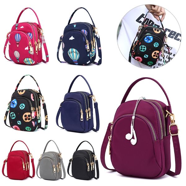 

women crossbody zipper mobile phone sport shoulder bag handbag wrist purse gift