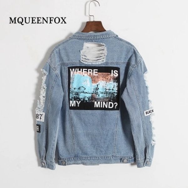 

harajuk denim jacket women 2019 fashion long sleeve jeans coat plus size casual single breasted denim outwear women oversized, Black;brown