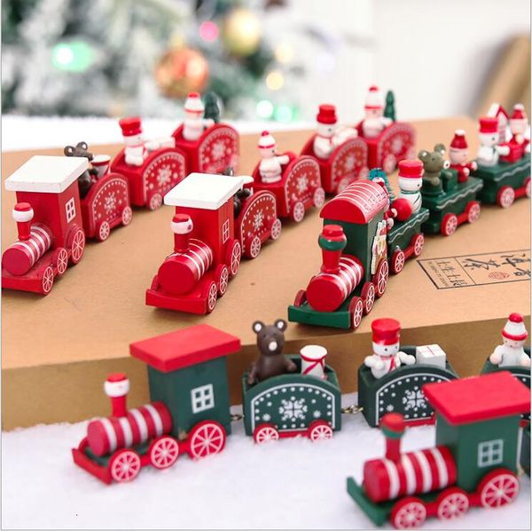 

halloween painted christmas train decoration merry christmas decoration 2020 new year gift