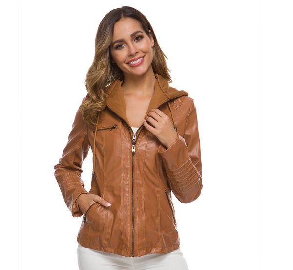 

женская куртка дизайнер блейзер блейзер балахон с длинным рукавом падения спорта застежка-молния мужской плюс размер балахон s-7xl, Black;brown