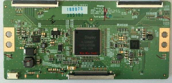 100 % TEST-Logik-T-CON-Board für 6870C-0535B LED55K35U LGV15 UHD TM12