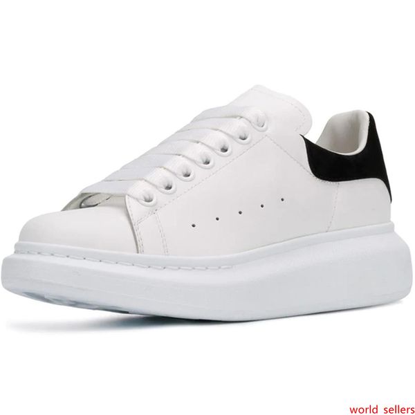 

new 3m reflective designer shoes fashion luxury women shoes men's leather lace up platform sole sneakers white black casual shoes