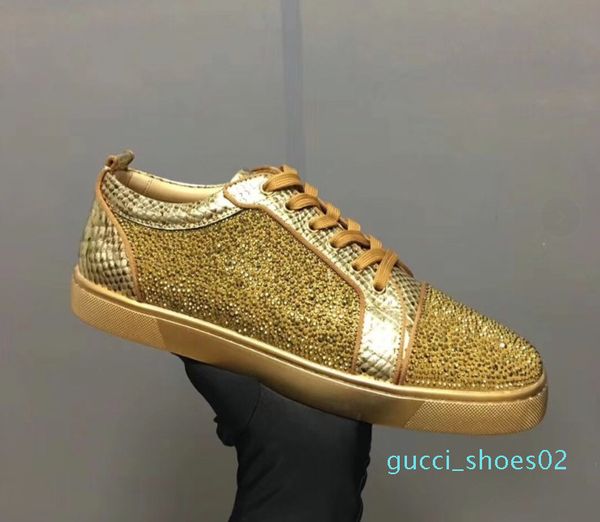 

sael-2018 designer sneakers red bottom spikes flat velours suede sneakers iron grey men trainers 100% real leather party shoes g2, Black