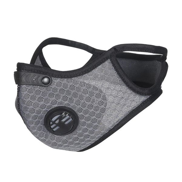 

integrated activated carbon anti-fouling mask dust mask riding, Black