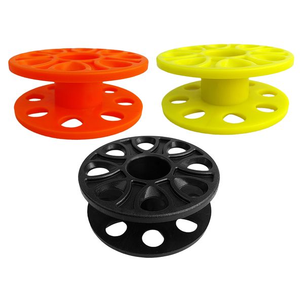 

3pcs/lot plastic compact scuba diving finger tech spool wreck dive reel underwater snorkeling guide line blank spool