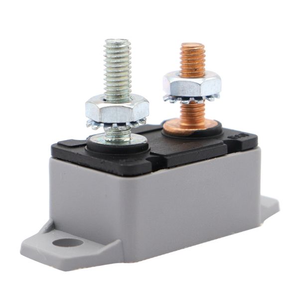 

40amp auto reset 12v 24v circuit breaker car automatic fuse metal stud bolt type