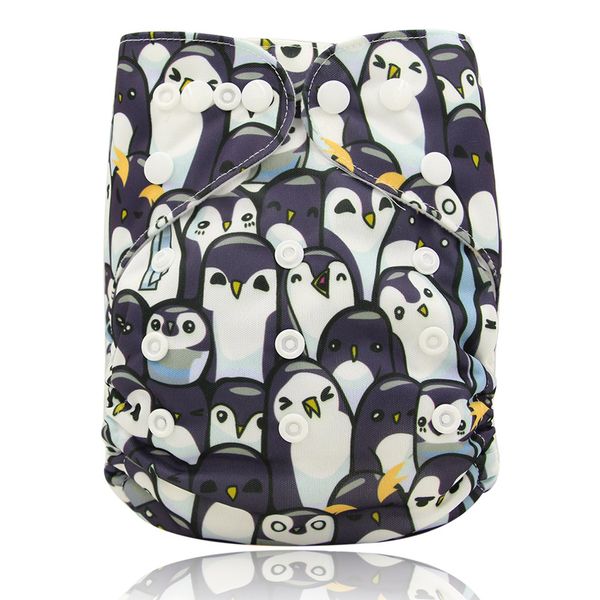 

30 pack ohbabyka brand cloth diaper cover reusable baby nappy animals patterns print baby waterproof pocket diapers adjustable