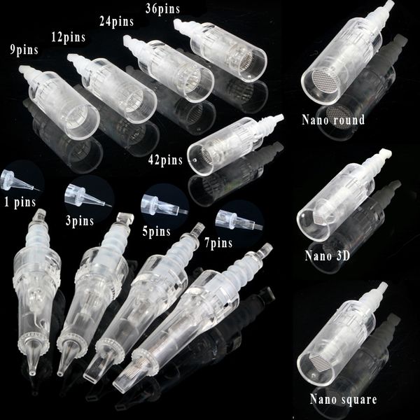 

microneedle cartridge tips for ultima electric rechargeable wireless wired dr pen n2 m5 m7 derma stamp anti acne skin lifting