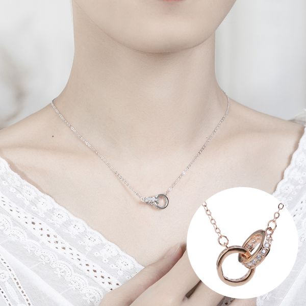 

chain necklace for women with s925 sterling silver necklace pendant jewelry accessories wholesale a121