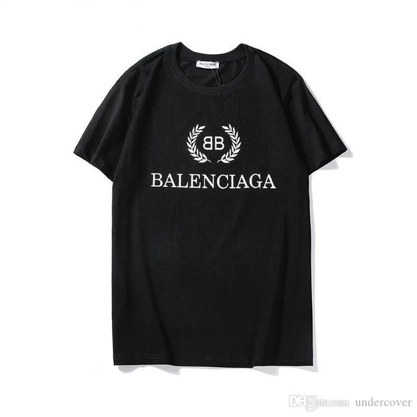 

20ss luxury men women t-shirt print letter streetwear t shirts hip hop kanye men clothes cotton tee uvq30, White