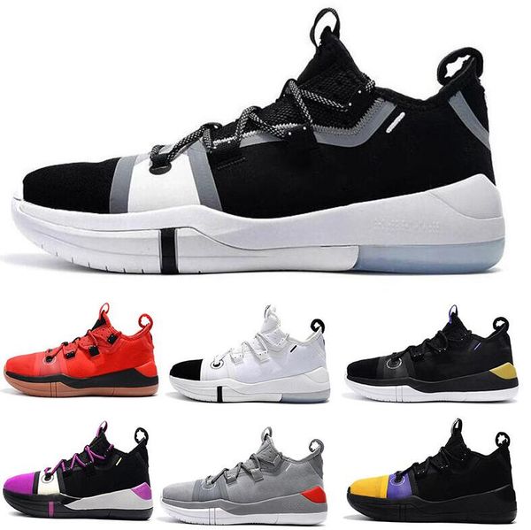 

2019 New AD EP Mamba Day Sail Multicolor mens Basketball Shoes men Wolf Grey Orange black white Mens Trainers Sports Sneakers dancego