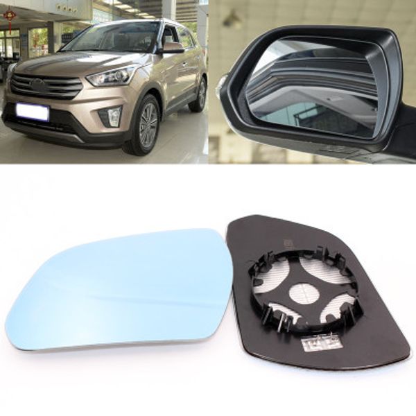 

for hyundai ix25 large field of vision blue mirror anti car rearview mirror heating modified wide-angle reflective reversing len