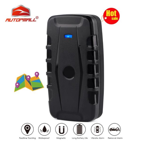 

tracker car gps rastreador lk209a\b\c\e realtime locator waterproof magnet 6000mah car tracker voice monitor app