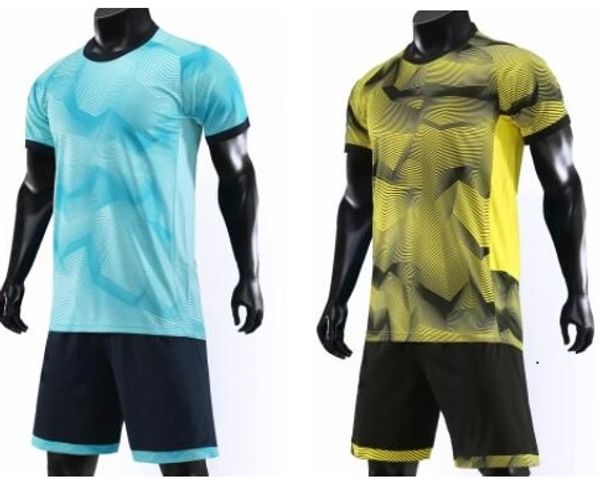 wholesale Kit di uniformi da calcio personalizzate Maglia da calcio sportiva Imposta maglie con pantaloncini Abbigliamento da calcio Personalità Acquista set da calcio popolari