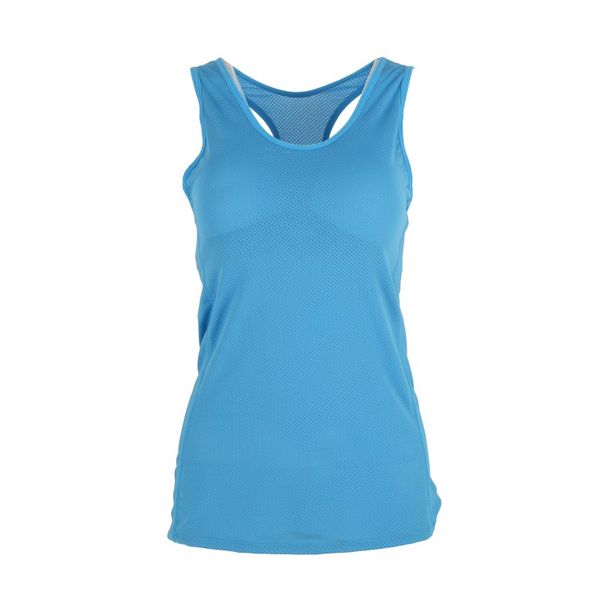 

women quick drying loose gym running vest fitness sport vest summer women tank training, Black;blue