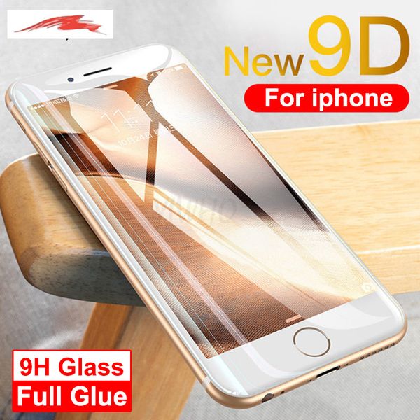 

iPhone 11 Pro 9D Screen Protector Защитное стекло на для Apple IPhone 8 Plus темперированного Glas Film I Теле