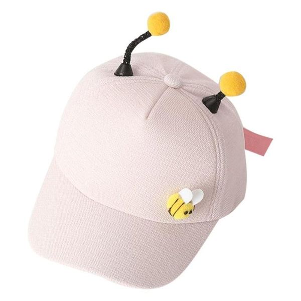 

summer lovely cartoon bee baby kids boys girls baseball cap hip hop sun hat baby kids boys girls baseball cap hip hop sun hat, Yellow