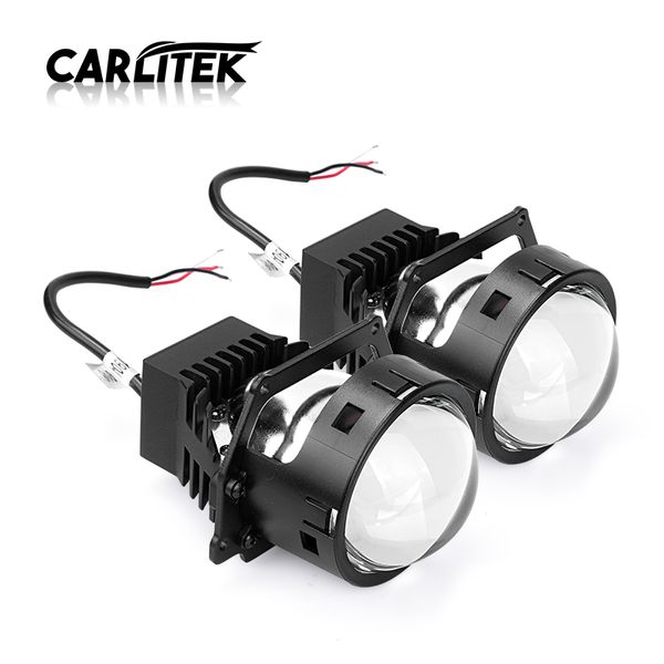 

carlitek for hella 5 led headlight car auto bulb lights projector lens 20000lm 100w 6000k led d3s d4s d1s d2s d2h h4 lamp