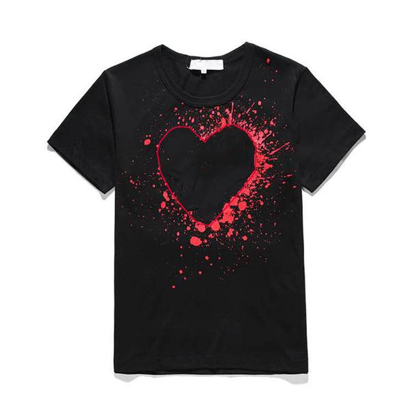 

20ss brnad designer t shirt fashion summer new brand tshirts luxury tshirt short sleeve tees heart print funny tees hot, White;black