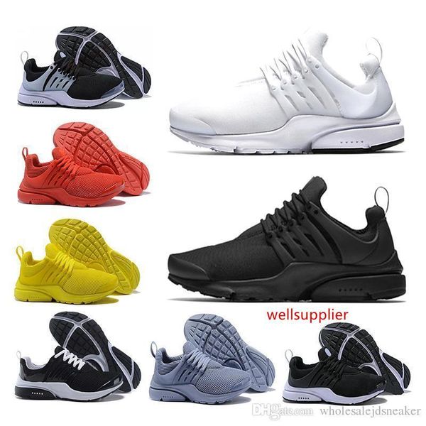 

presto classic men women sneaker tripel black white red running shoes mens womens sports shoes athletic jogging shoes run size 5.5-12