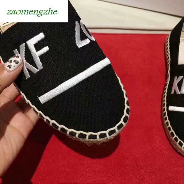 

luxurymen and women with tiger head single shoes and lazy shoes fisherman's shoes with box, Black