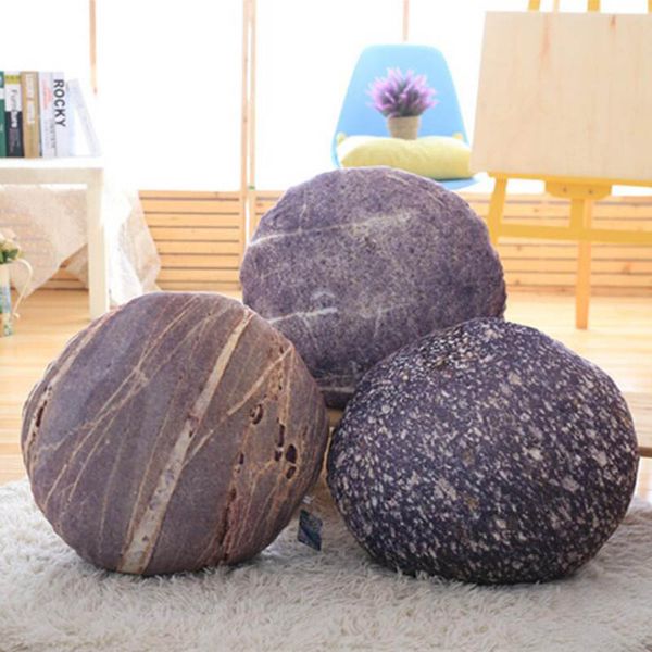 

stone decorative pillow for sofa chair back seat cushion kids room decor wedding decoration plush toy