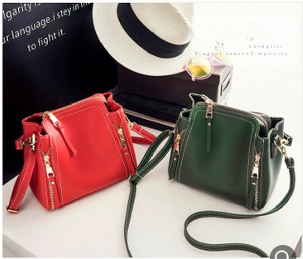 

women's bag 2020 new fashion korean summer bag with one shoulder cross bucket