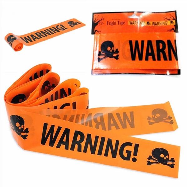 

halloween warning tape signs halloween props window party danger warning line 580x8.5cm halloween decoration witch balloons