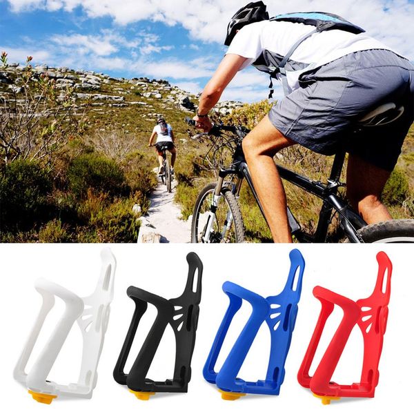

practical adjustable mountain bike bicycle water bottle holder bottle cage durable light weight plastic bicycle