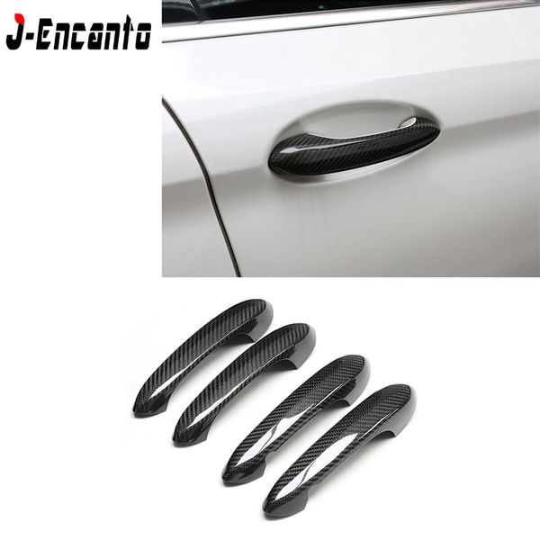 

100% real carbon fiber auto outer door handle cover for bmw new 3 5 series x3 x4 x5 g30 g38 g32 g01 g08 g02 g05 g20 car styling