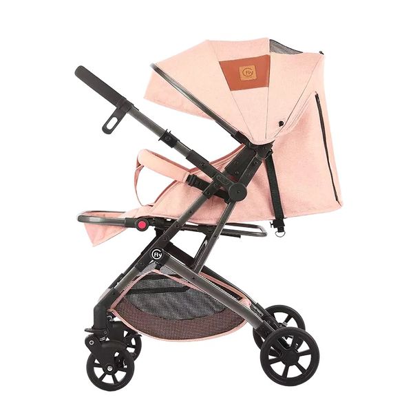 

ultra-light portable folding stroller two-way can sit reclining four-wheel shock absorber baby stroller reversing mini pocket