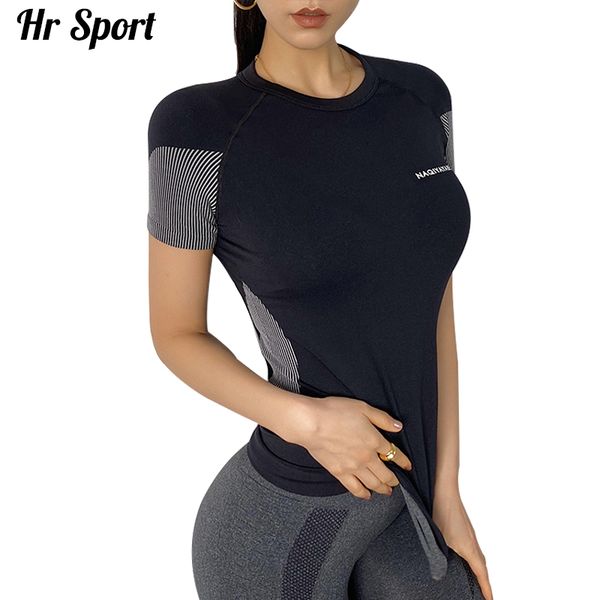 

women's energy seamless yoga shirts short sleeve for workout running sport fitness crop gym clothing, White;red