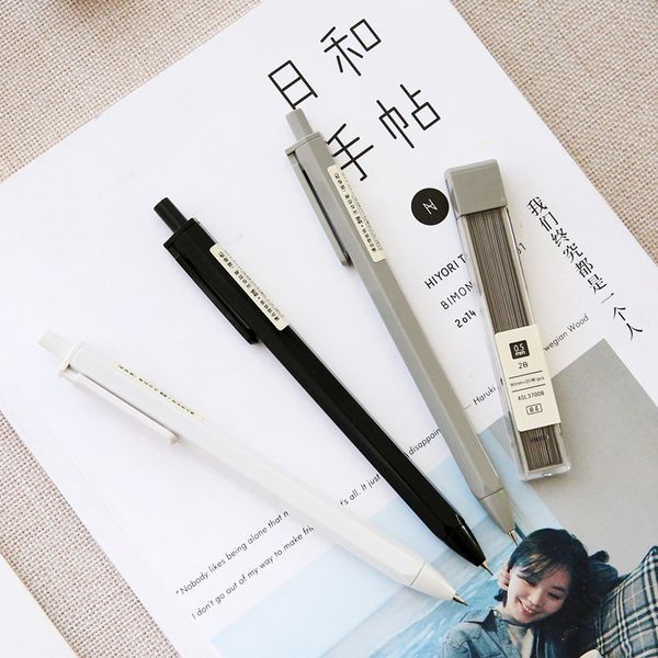 

0.7mm 0.5mm simple fashion automatic pencil student press type movable pencil student supplies