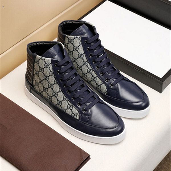 

luxury leisure sneakers upscale men flat shoes real leather fashion brand design breathable shoes size 38-45, Black