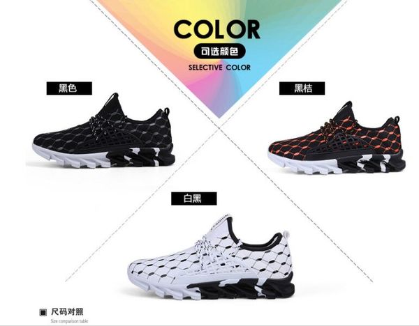 

onke new listing spring and autumn mesh ventilation mens running shoes lovers sneaker big size 39-47