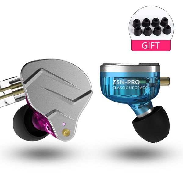 

ak kz zsn pro 1ba+1dd hybrid in ear earphone hifi dj monitor running sport earphone headphone earbud zs10 pro zst zs6 as10 zsx