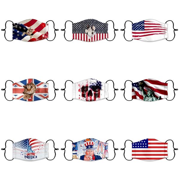 

designer face mask face masks boys girls 's cartoon printed masks can wash 's protective breathable students #2111
