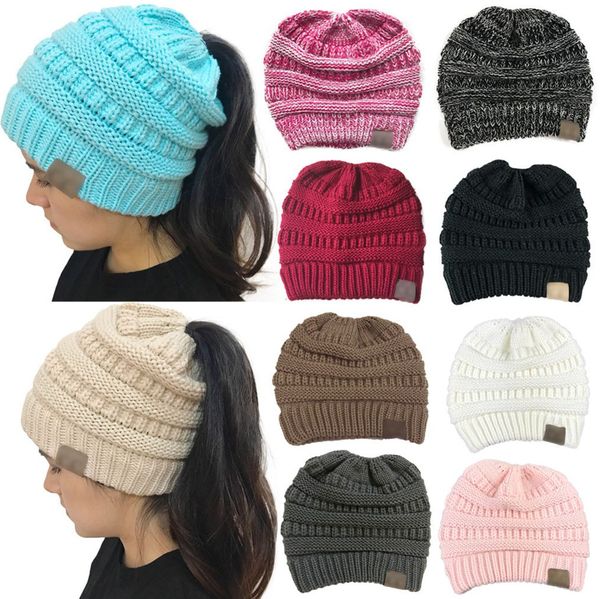 

Оптовые шапки шляпы вязаные шапочки мода девушки женщины зима теплая шапка высок