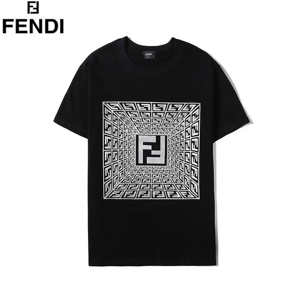

20ss fashion printing fends mens t shirt cotton womens tshirt outdoor sport breathable men designer tshirts man brand tees wild, White