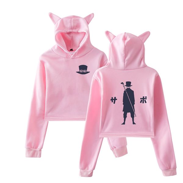 

one piece cat ear hoody women new listing quality ouewear sweatshirt pullovers one piece lovely team korean hoodies casual top, Black