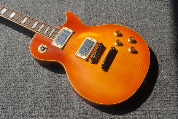 

custom 1959 r9 vos vintage sunburst jimmy page electric guitar tiger flame maple ing