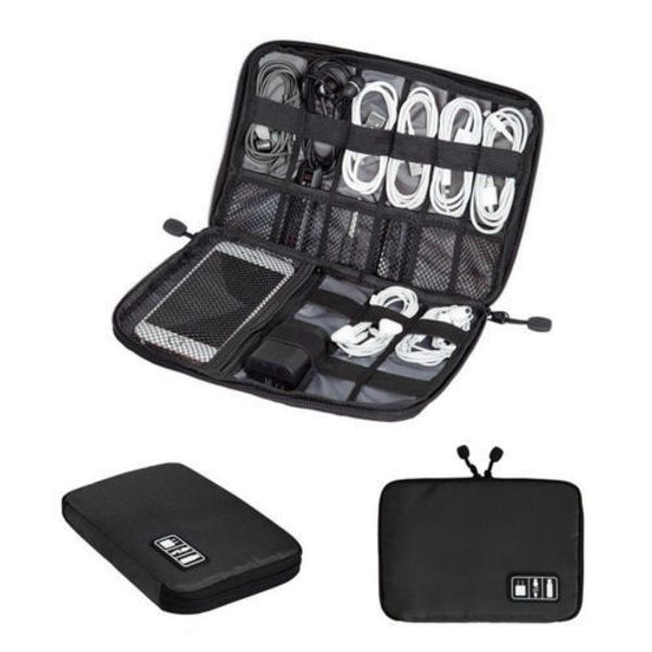 

designer luggage travel bag new portable digital data line usb cable earphone travel organizer bag case